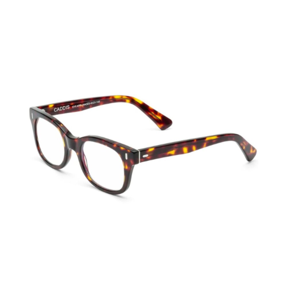 Caddis Bixby Tortoise Shell Reading Glasses in Turtle 1.00 strength - Picture 3 of 9